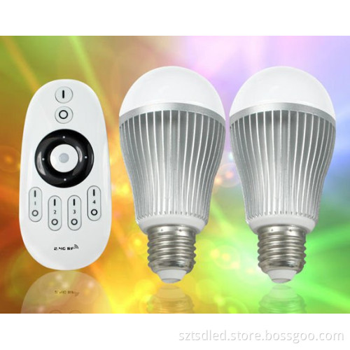 2.4G Wireless Remote Control 6W LED Bulb with CE RoHS